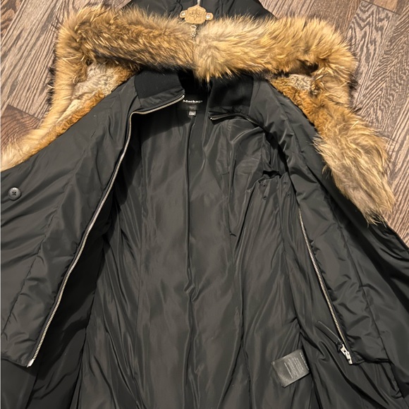 Adali Down Jacket with Natural Fur Signature Mackage Collar XS - Picture 2 of 4